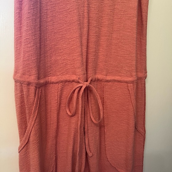 Free People Intimately Coral Jumpsuit - Picture 2 of 8